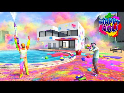 Franklin Celebrate Holi in Indian Bike Driving 3D thumbnail