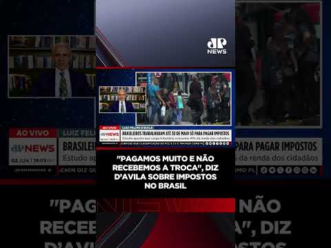 "Pagamos muito e não recebemos a troca", diz d’avila sobre impostos no brasil thumbnail