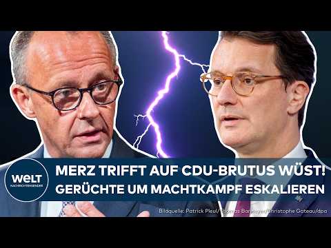 KANZLER-KRISE: CDU-Machtkampf? Merz trifft Wüst in Meschede – Kanzlertausch-Gerüchte eskalieren thumbnail