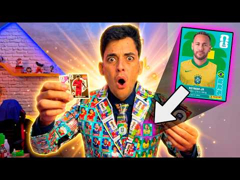 FIZ UMA ROUPA SÓ DE FIGURINHAS DA COPA DO MUNDO 2026 thumbnail