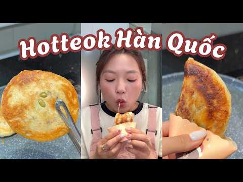 Lần đầu làm thử bánh hotteok tại nhà đơn giản mà ngon bất ngờ| Pít Ham Ăn thumbnail