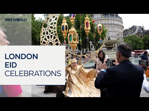 Londoners of all faiths join Eid celebrations at Trafalgar Square thumbnail
