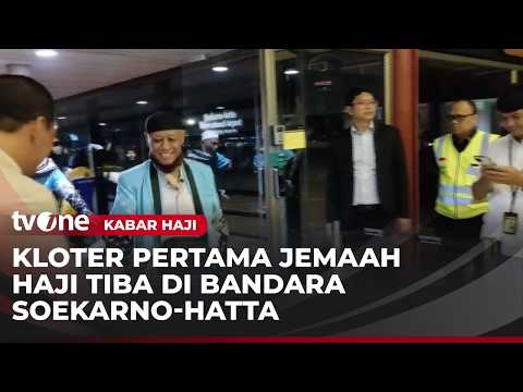 391 Jemaah Haji Tiba di Bandara Soetta | Kabar Haji tvOne thumbnail