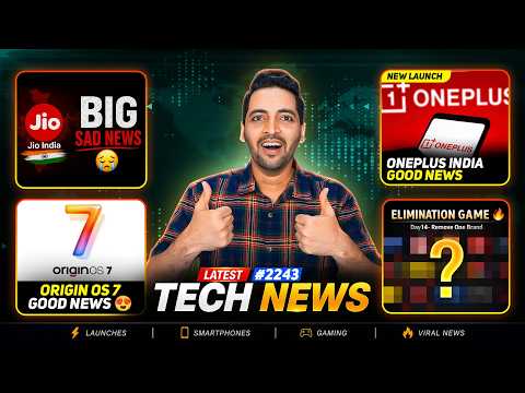 Jio Big Sad News🥺,Origin OS 7😍,S26 FE First Look,OnePlus Good News,iQOO 16 240Hz,Moto Edge 70 Pro+ thumbnail