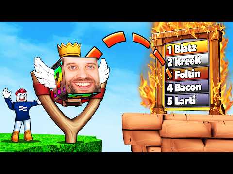 FÜR DIESE RANGLISTE MUSS ICH 20.000 ROBUX AUSGEBEN... in Slingshot a LuckyBlock Roblox thumbnail