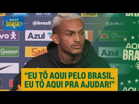 COLETIVA DA SELEÇÃO BRASILEIRA! WESLEY ABRE O JOGO SOBRE SUA VOLTA À LATERAL DIREITA thumbnail