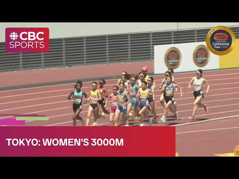 MEET RECORD in women's 3000m from World Athletics Continental Tour stop in Tokyo | #CBCSports thumbnail