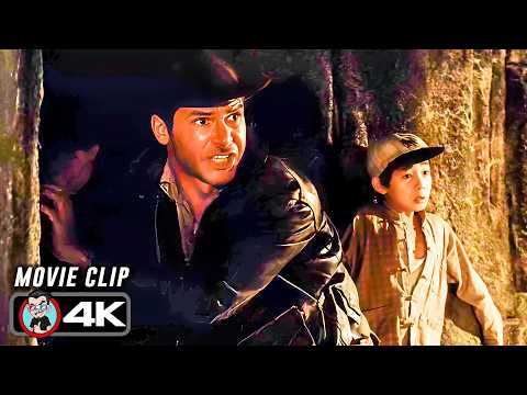 Indiana Jones vs Bugs & Spikes | TEMPLE OF DOOM Clip (4K) thumbnail