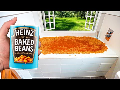 i travelled across the world to fill my friend's bath with beans... thumbnail