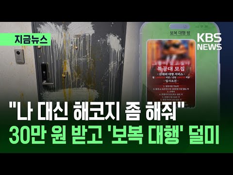 [지금뉴스] “대신 해코지 좀 해줘” 텔레그램 보복대행 덜미 / KBS 2026.05.16. thumbnail