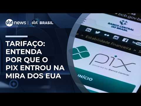 Ameaça de tarifaço: Pix entra na mira de investigação comercial dos EUA; entenda | #SBTBrasil thumbnail