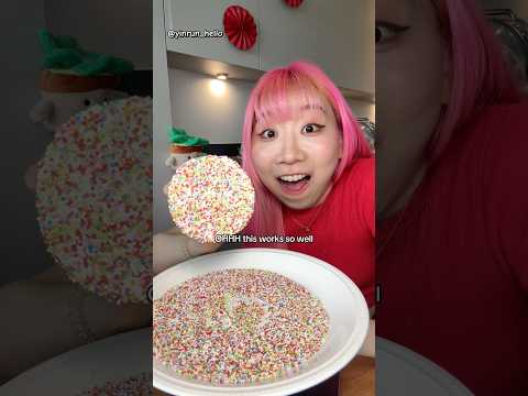 I didn’t expect it to turn out like THAT! 🍰😳 #dotcake #cake #yinrun #foodie #dessert thumbnail