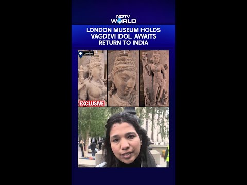 Bhojshala Vagdevi Statue | London Museum Holds Vagdevi Idol, Awaits Return To India thumbnail