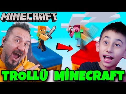 TROLLÜ MİNECRAFT BEDWARS! | EGEMEN KAAN İLE MINECRAFT BEDWARS OYNUYORUZ thumbnail