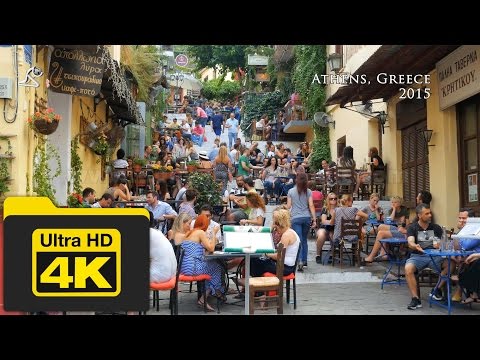 4K Athens Greece Stock Footage thumbnail