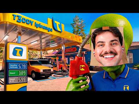 Abri um POSTO DE GASOLINA mas não podem descobrir meu SEGREDO thumbnail