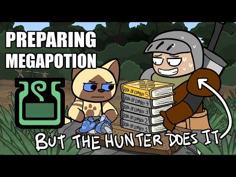 Preparing MegaPotion, But the Hunter does it. (without book of combos) thumbnail