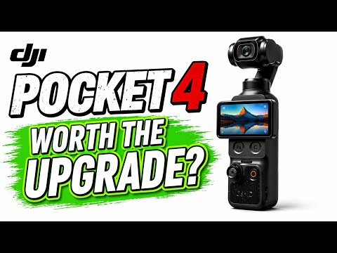 DJI Pocket 4 Full Review: 4K 240fps, 107GB Storage, ActiveTrack 7.0 Worth Upgrade? thumbnail