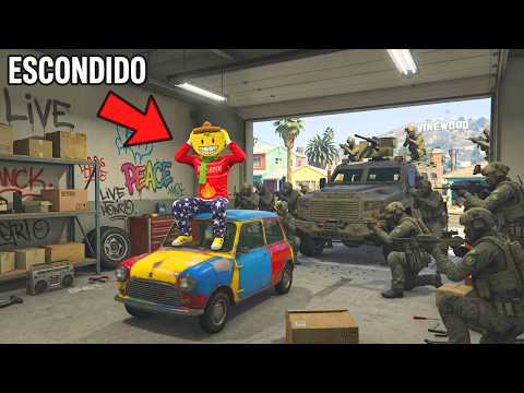 JUEGO AL ESCONDITE CON COCHES Y ME MUERO DE NERVIOS - GTA 5 ONLINE thumbnail