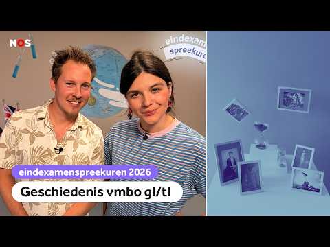 Eindexamenspreekuur geschiedenis vmbo gl/tl met Nina en Fabian thumbnail