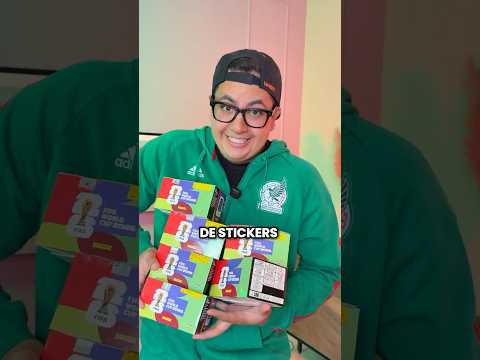 ¿Se completa el álbum del mundial con 6 cajas? 😱 thumbnail