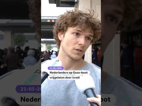Nederlanders op Gaza-boot vrijgelaten door Israël thumbnail