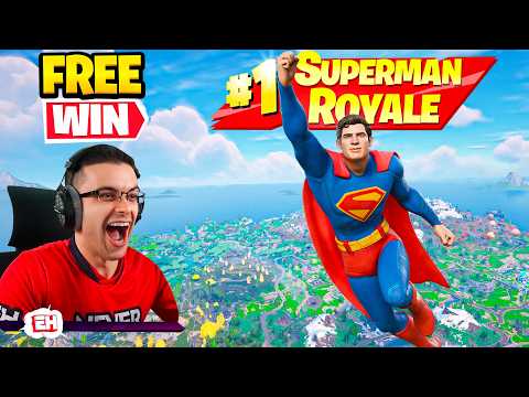 NickEh30 reacts to Superman Event in Fortnite! thumbnail