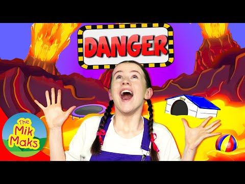 Floor is Lava Halloween & More | Brain Break Dance Song Collection | The Mik Maks thumbnail