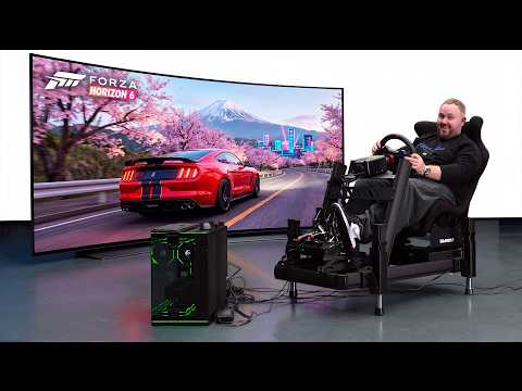 Играем в Forza Horizon 6 на 500“ экране в кокпите Simseat за 500 000р. thumbnail