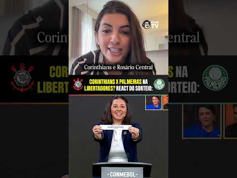 IMAGINA... IMAGINA SE CAI CORINTHIANS X PALMEIRAS NA LIBERTADORES, PQP! 🤯🏆🎥 @ellendafiel thumbnail