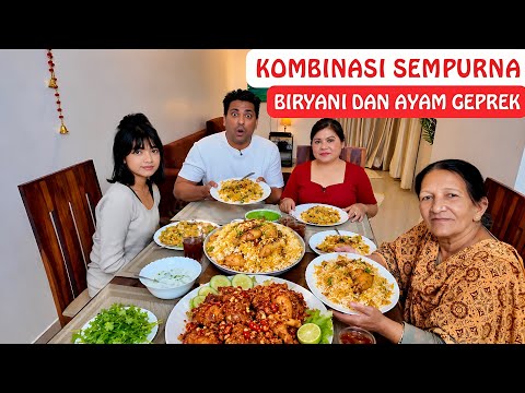 KOMBINASI SEMPURNA‼️Masak Biryani Dan Ayam Geprek thumbnail