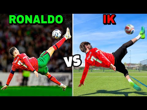 Hoe Moeilijk Zijn De Beste RONALDO Goals Ooit? *Onmogelijk* thumbnail