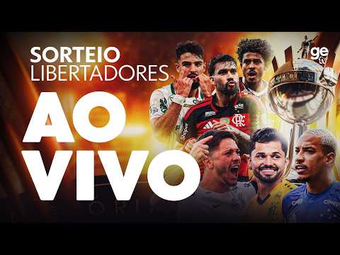 EVENTO COMPLETO: SORTEIO DAS OITAVAS DE FINAL DA LIBERTADORES E SUL-AMERICANA 2026 | ge tv thumbnail