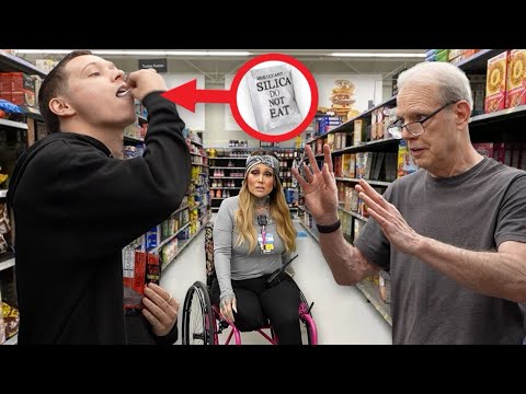 Eating Fake Silica Packets in Walmart thumbnail
