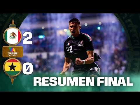 Resumen y Goles | México vs Ghana | Amistoso internacional | Mayo 2026 | TV Azteca Deportes thumbnail