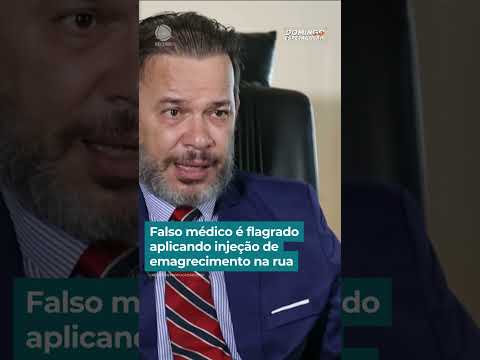 Falso médico é flagrado aplicando injeção de emagrecimento na rua #DomingoEspetacular thumbnail
