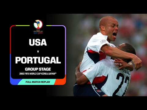 LIVE NOW: USA v Portugal | Group Stage | 2002 FIFA WORLD CUP KOREA/JAPAN™ thumbnail