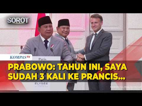 Depan Macron, Presiden Prabowo: Tahun Ini Saja Saya Sudah Tiga Kali ke Prancis thumbnail