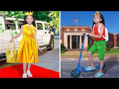 Rich Students vs Poor Students | Rich vs Poor Students in School By T-FUN thumbnail