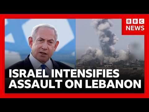 Israel intensifies Lebanon assault after Trump says “all shooting will stop” | BBC News thumbnail