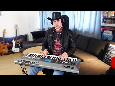 old town road, but played on my synth thumbnail