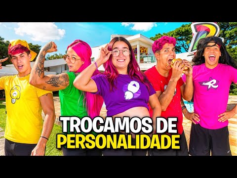 TROCAMOS DE PERSONALIDADE POR 24 HORAS *Deu briga ! thumbnail