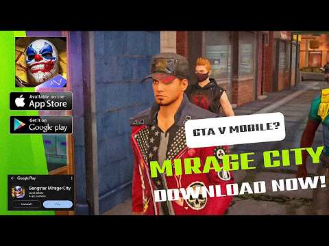 NEW TENCENT GTA MOBILE GAME! Gangstar Mirage City | Download & Play | Hindi | thumbnail