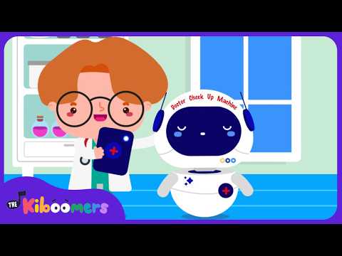 Doctor Check Up Song for Kids 🩺 | Check Up Machine | The Kiboomers thumbnail