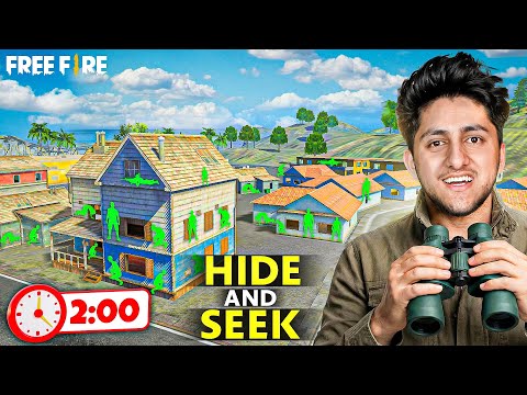 Crazy Hide And Seek In Cape Town With 30 Players But I Only Have 15 Minutes - Garena Free Fire thumbnail