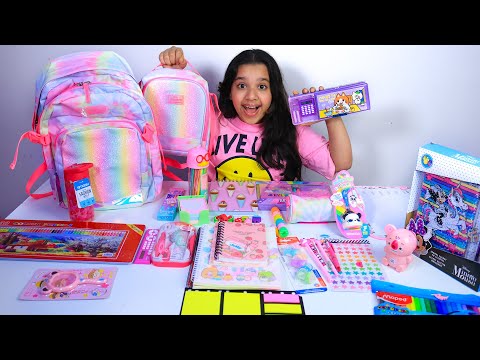 جولة في مشترياتي مدرسية _شفا   2022 -back to school thumbnail