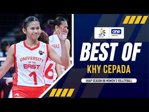 Khy Cepada’s ALL-OUT EFFORT FOR UE Lady Red Warriors ? | UAAP SEASON 88 WOMEN’S VOLLEYBALL thumbnail