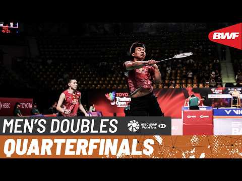 TOYOTA Thailand Open 2026 | Carnando/Marthin (INA) vs Sukphun/Teeraratsakul (THA) | QF thumbnail