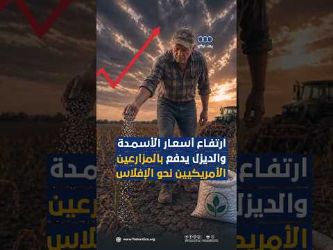 ارتفاع أسعار الأسمدة والديزل يدفع بالمزارعين الأمريكيين نحو الإفلاس thumbnail