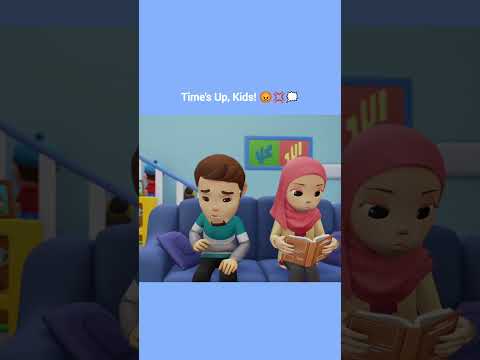 Time's Up, Kids!! 😡🗯️💢 | Islamic Series & Songs For Kids | Omar & Hana English thumbnail